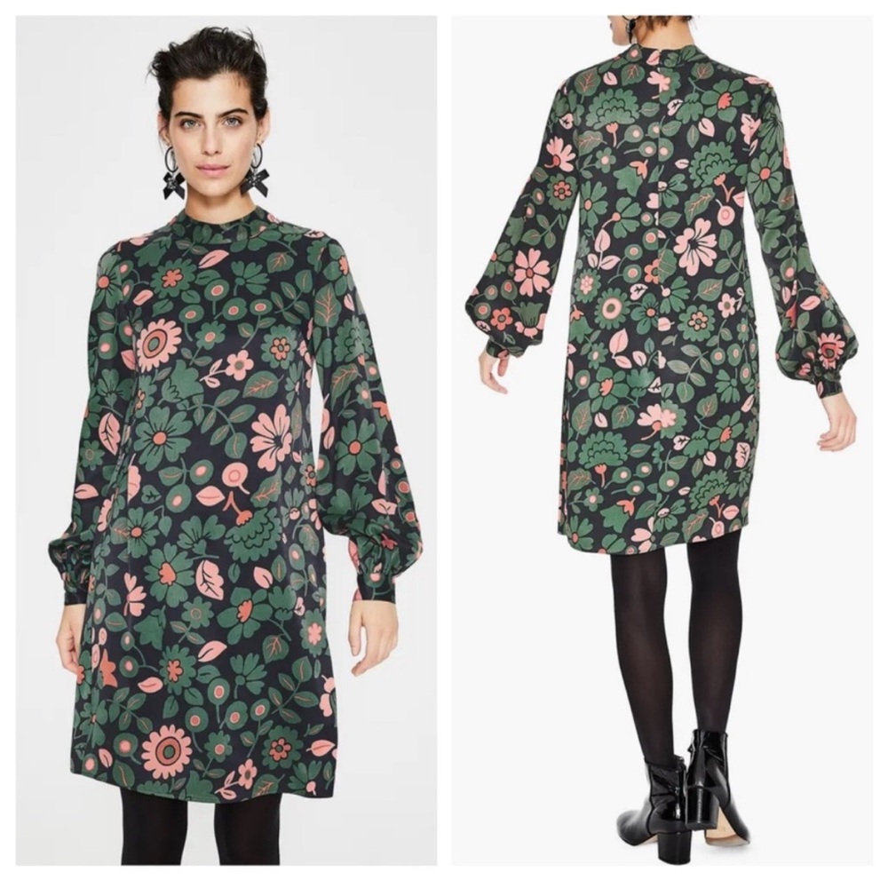Boden Christobel Shift Floral Dress 4